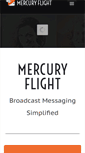 Mobile Screenshot of mercuryflight.com